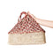 Raffia Beach Bag | Crocheted Kittan Handle Shoulder Tote for Women
